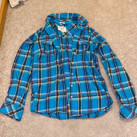 Blue flannel - Picture 3 of 5